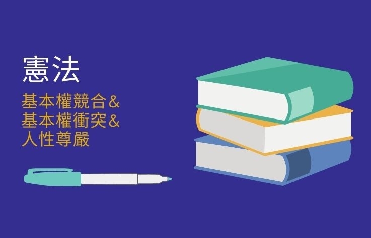 憲法名詞解釋 - 基本權競合&基本權衝突&人性尊嚴